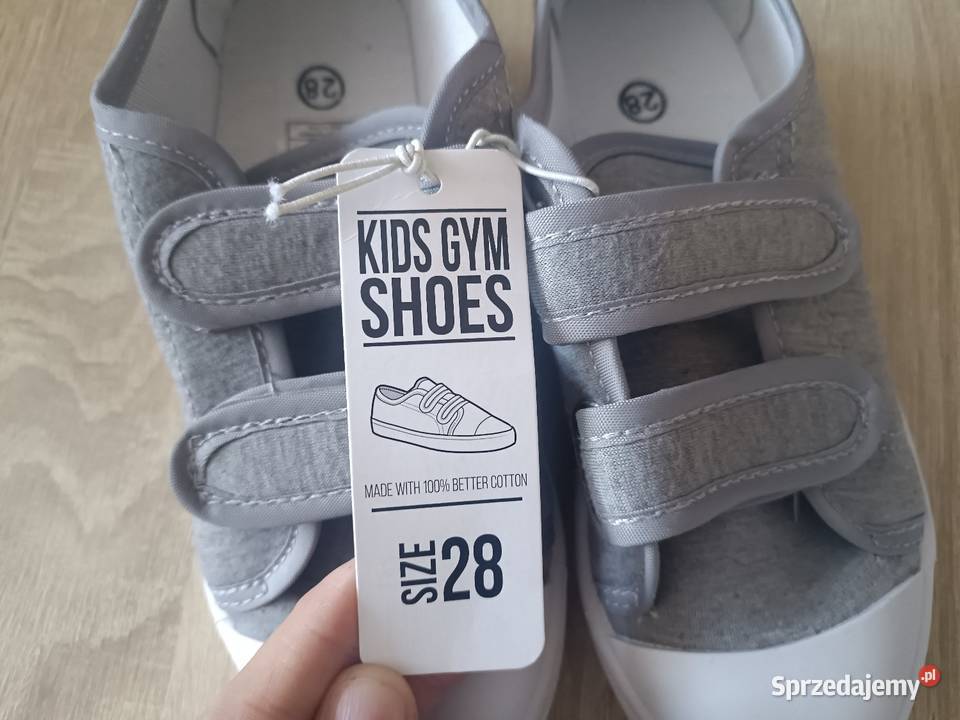 Trampki Dziecięce Szare 28 pomorskie