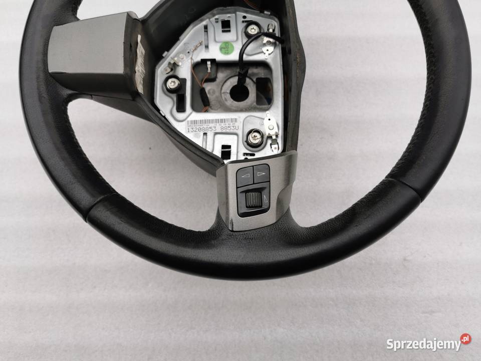 Skórzana Kierownica Multifunkcyjna Opel Astra H osobowe Motoryzacja Wyszków