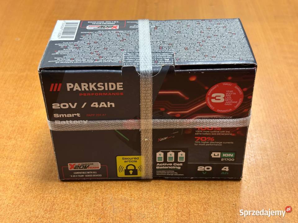 Akumulator Parkside Performance Smart 20V 4Ah Elbląg