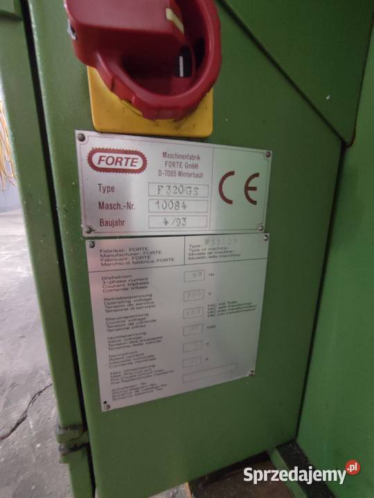 Piła Taśmowa Forte F320GS Biznes i Przemysł