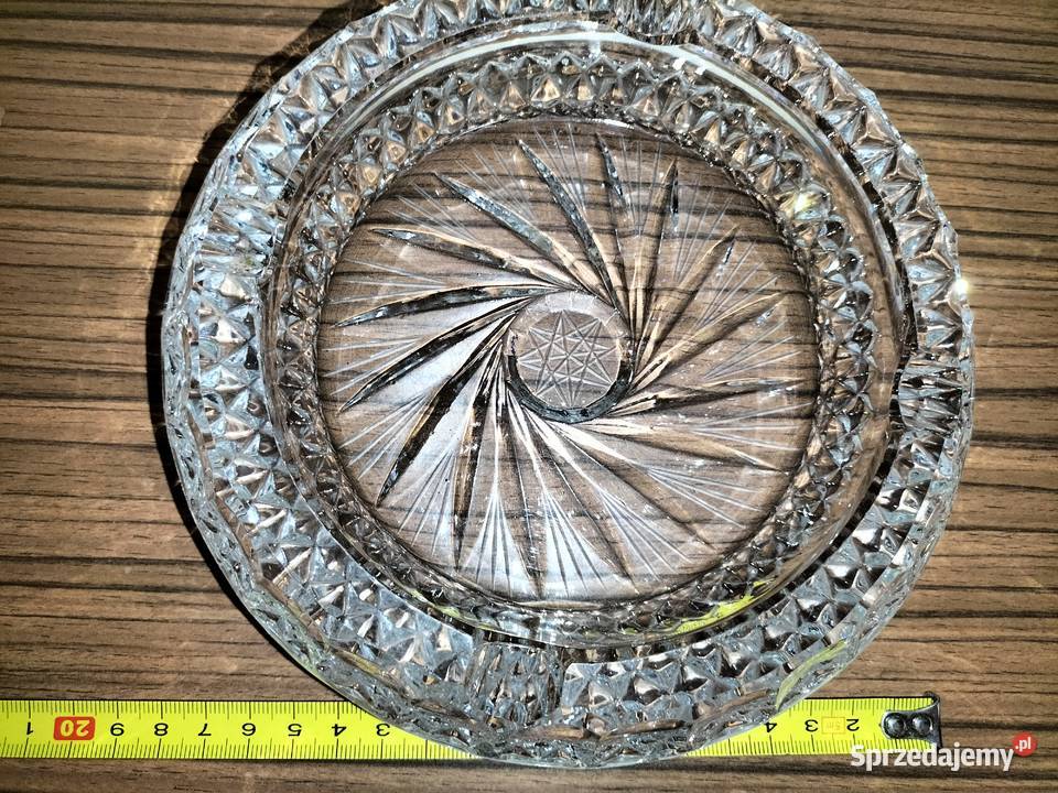 ORGINALNA PIĘKNA ZABYTKOWA KRYSZTAŁOWA dolnośląskie Wrocław