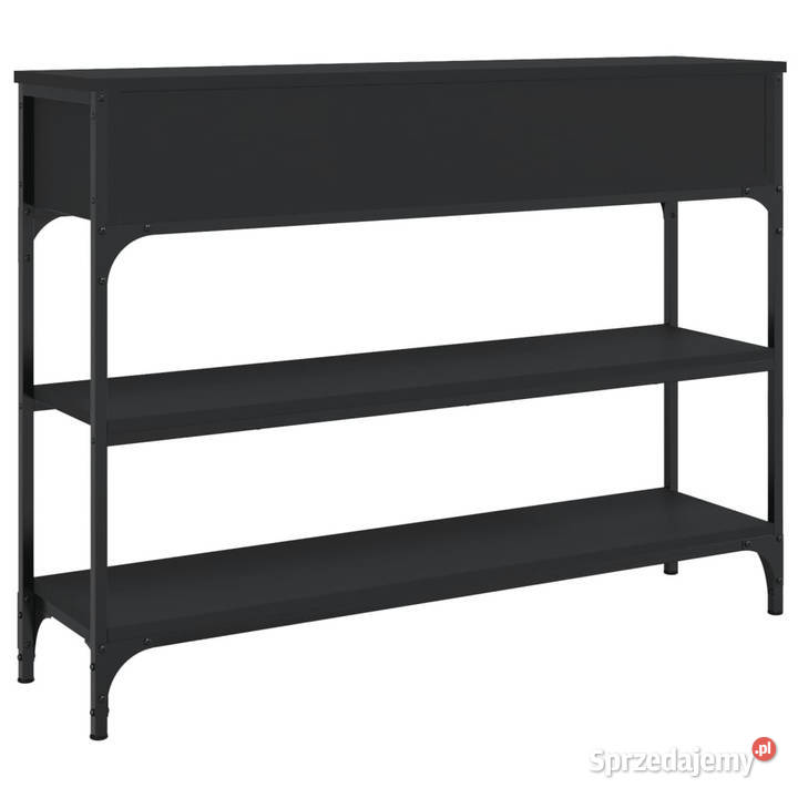 Stolik konsolowy czarny 100x25x75 WM834180 Stoły mazowieckie Warszawa