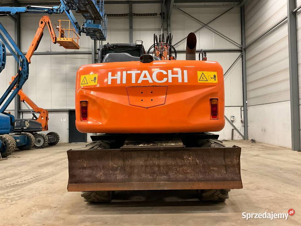 Koparka kolowa Hitachi ZX 140 W 5B Kabina mazowieckie Warszawa sprzedam