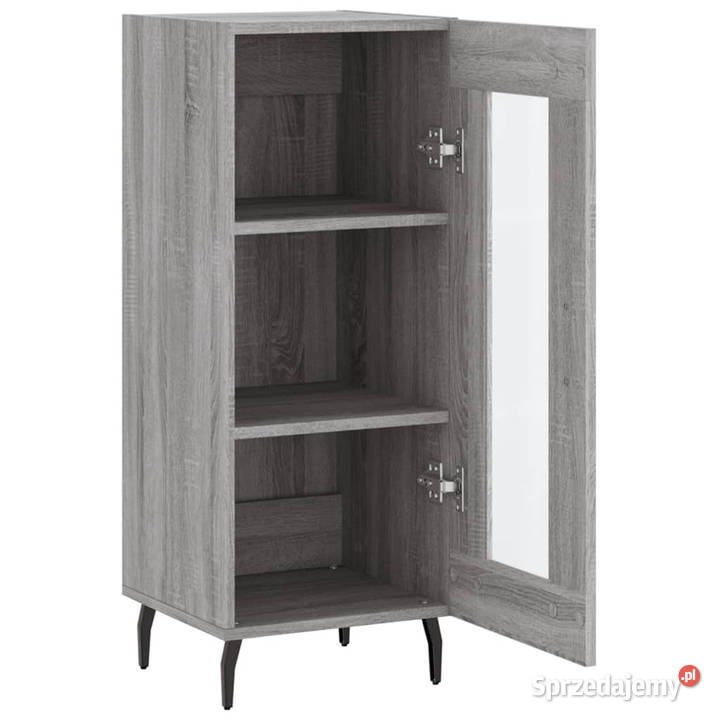 Szafka szary dąb sonoma 345x34x90 materiał Warszawa