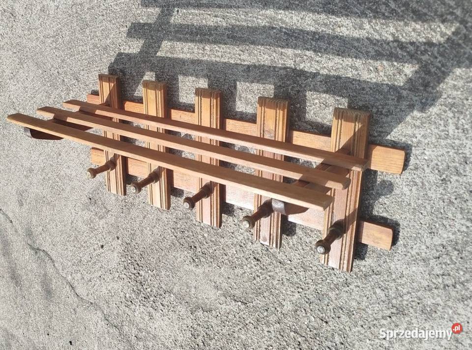 Wieszak na ubrania z PRL Opole