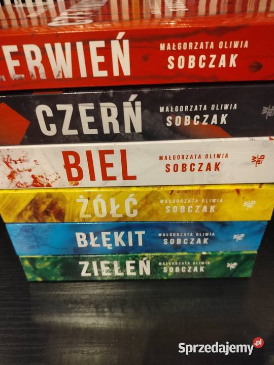 Kolory zła 6 tomów stan Kryminał Łaziska Górne
