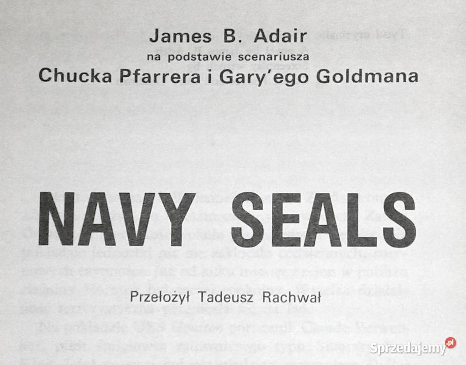 Navy Seals James B Adair lubelskie Chełm