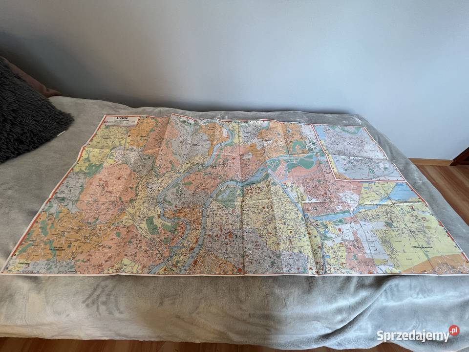 Lyon mapa podkarpackie Jasło