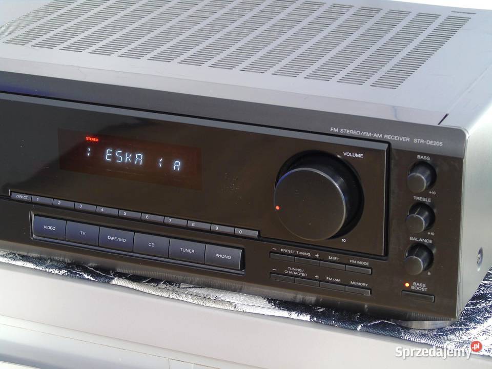 Amplituner Sony STRDE205 RDS sprawny WYSYŁKA Jasło