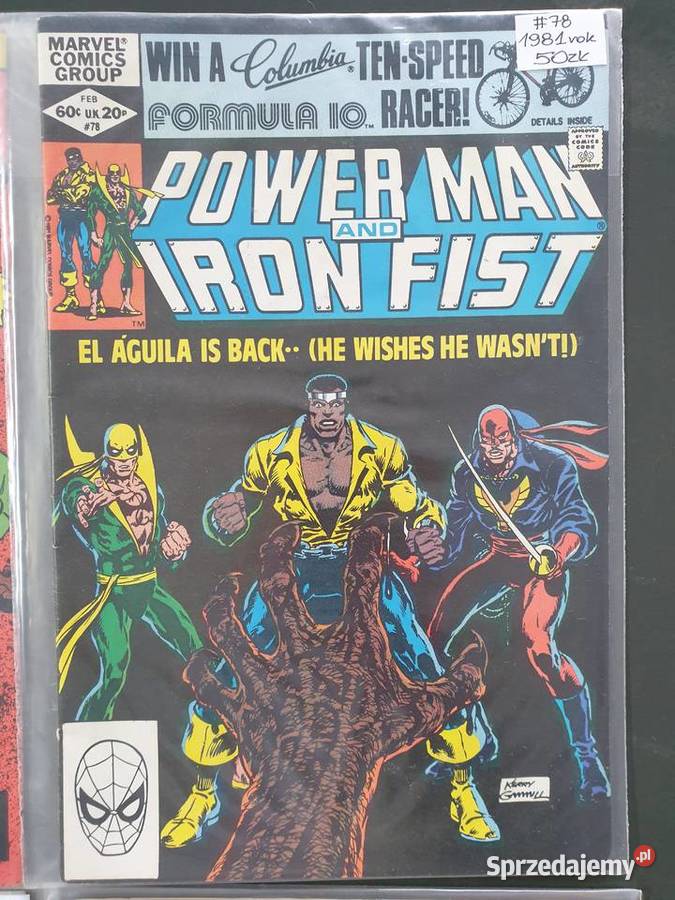 Power Man Iron Fist 4 komiksy Marvel USA Superbohaterowie Gdynia