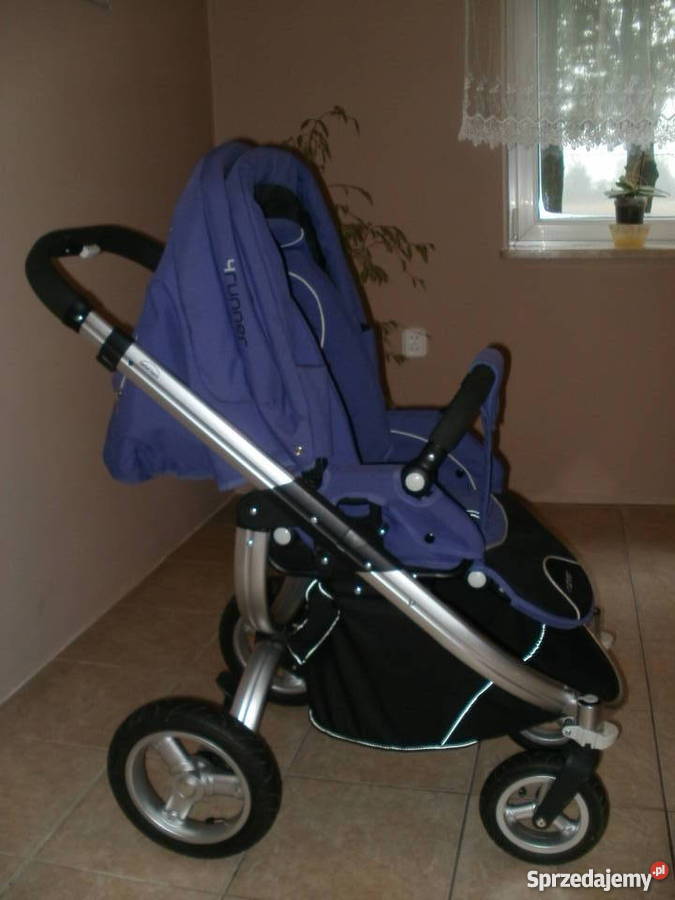 WÓZEK BEBE BENI 4 RUNNER 3W1 Rozkładane Pisarzowice