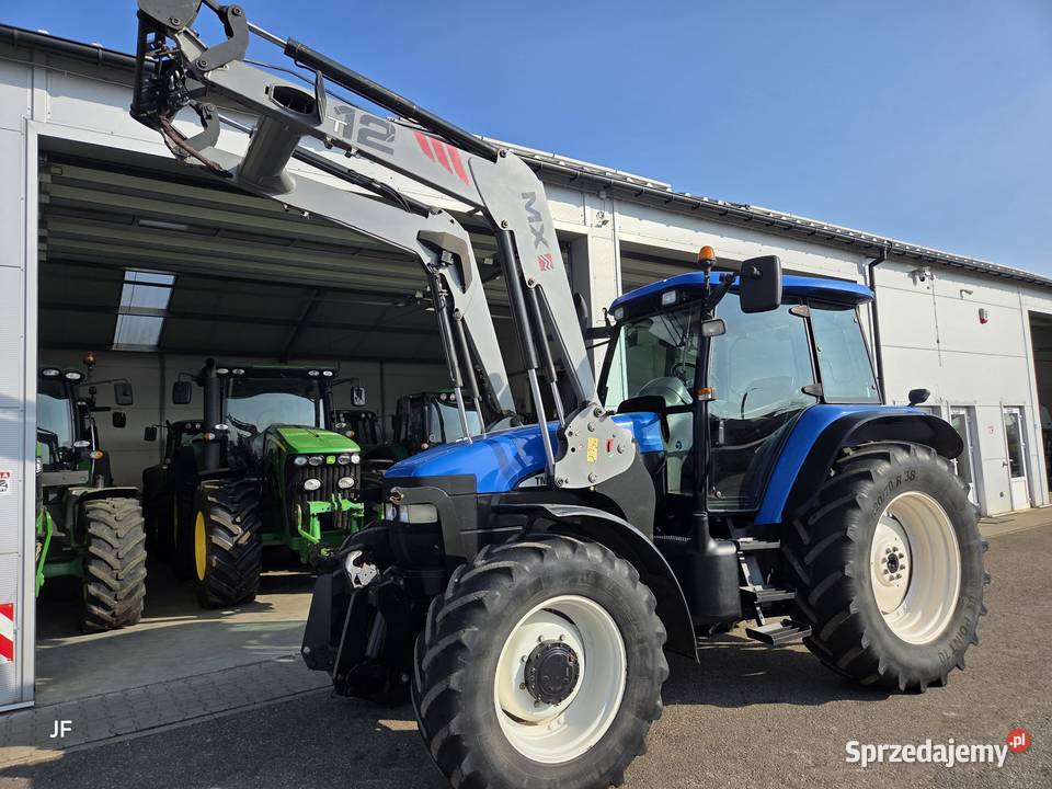 Holland TM120 2003 r 6 cylindrów 120 Ładowacz New Holland Rolnictwo Gąsewo