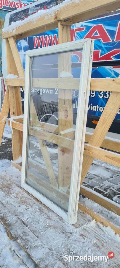 OKNO KacprzaK 81x139 FIX OKNA Używane Witryna