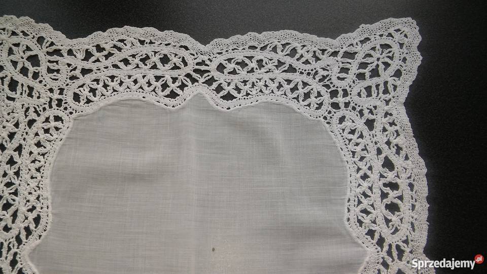 serwetka chusteczka batystowa bogaty haft do Gdańsk