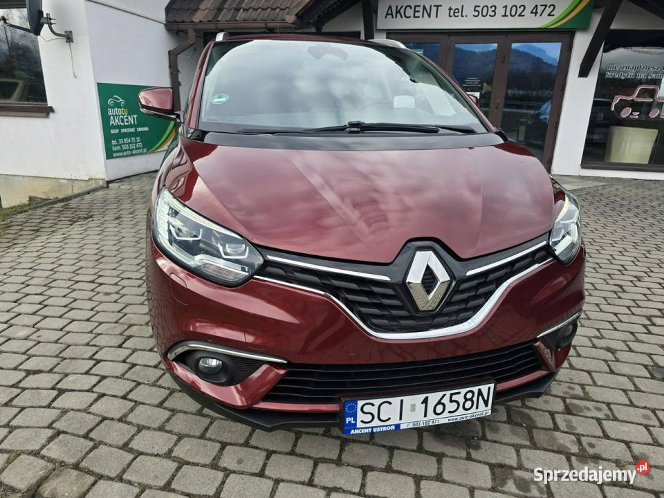 Renault Grand Scenic Bezwypadkowy pełny serwis VAT marża Ustroń