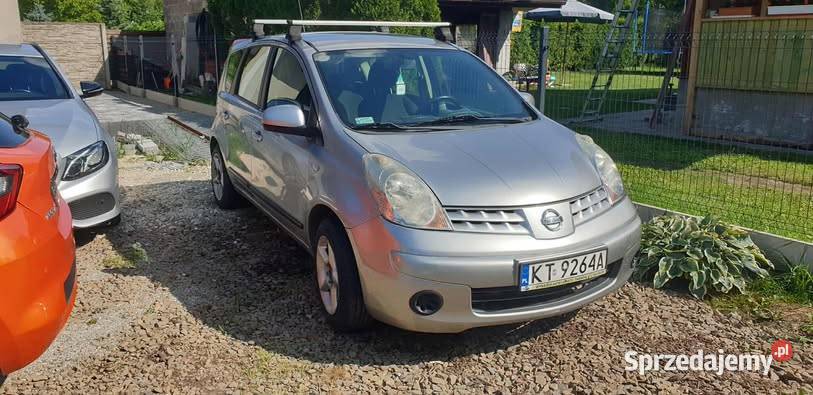 nissan note 2007r 14 benzyna GAZ Note sprzedam