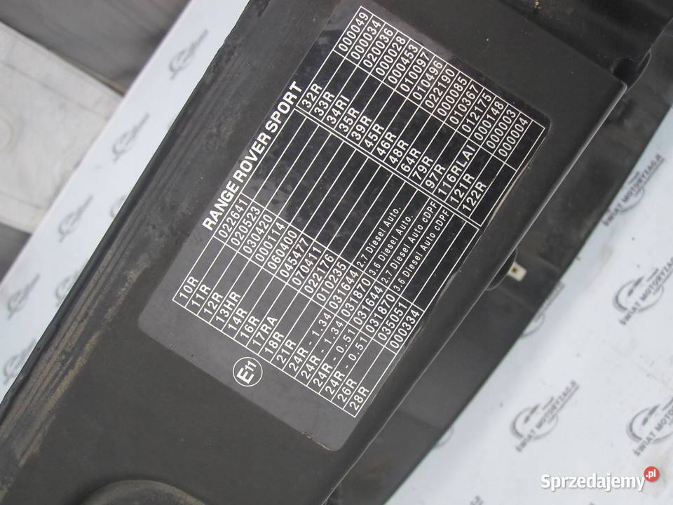 RANGE ROVER SPORT I L320 LIFT 08r pas przód