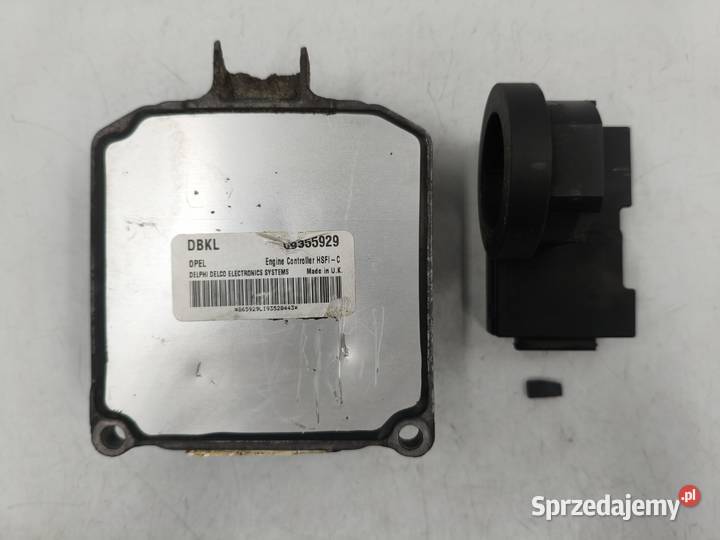Sterownik Silnika Opel Astra G 16 16v 09355929 osobowe Wyszków