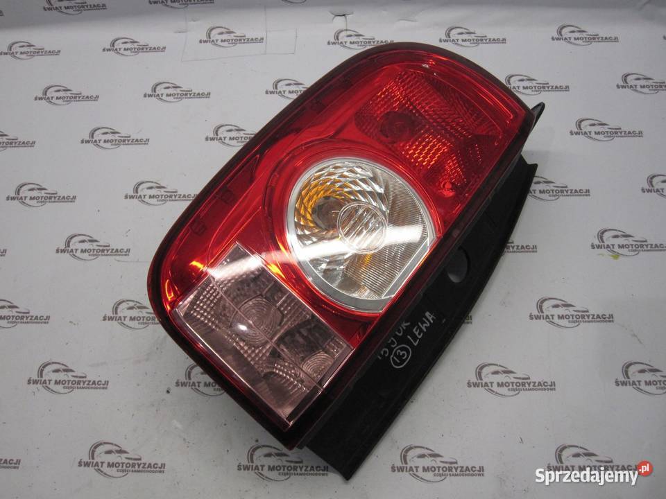 DACIA DUSTER I 13r lampa lewy tył G123456