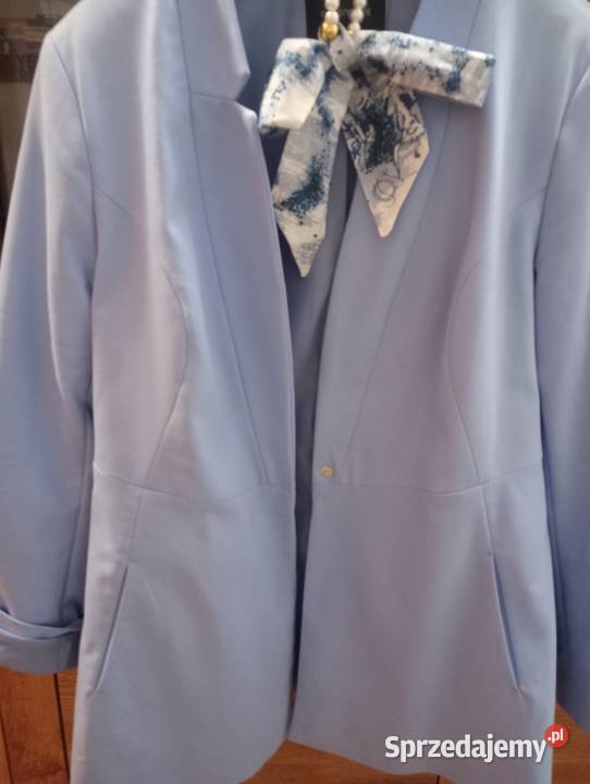 Elegancki dłuższy żakiet naszyjnik Białystok