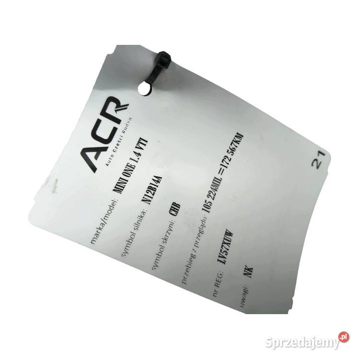 ALTERNATOR Mini Cooper One R56 14 VTi bosch Motoryzacja sprzedam