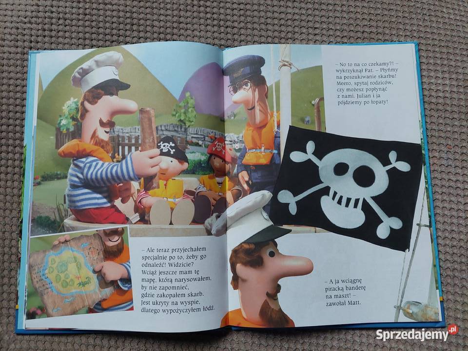 Listonosz Pat Skarb piratów twarda małopolskie