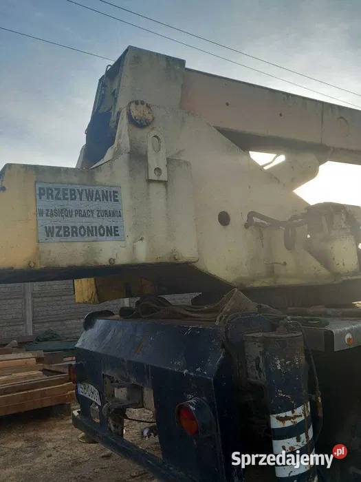 Żuraw Samochodowy dźwig Liaz 10 Ton manualna Kruszyn