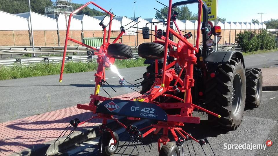 Przetrząsacz karuzelowy KUHN GF 422 łódzkie Rawa Mazowiecka
