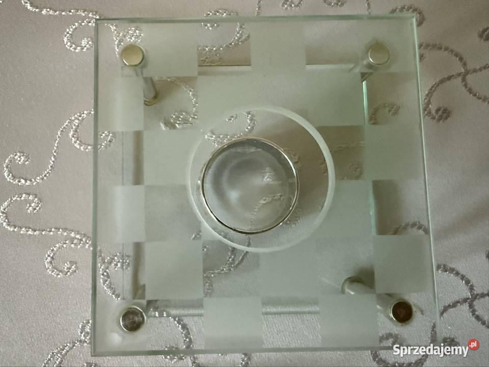 Szklany Podgrzewacz na Świeczki do Herbaty Kawy Czerwionka-Leszczyny