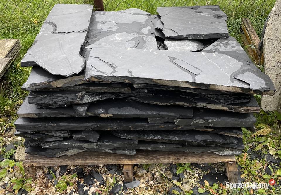 Łupek Filitowy Czarny Skała Grys Kamień do mazowieckie