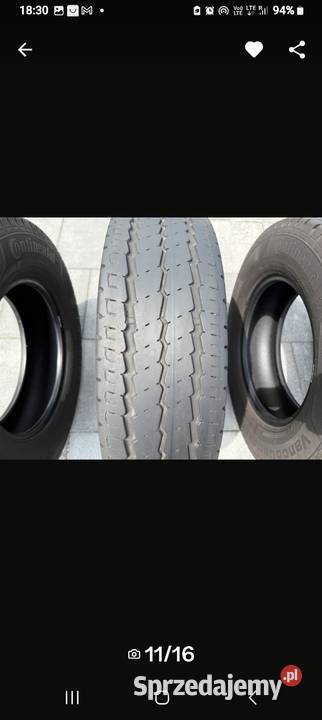 Sprzedam opony letnie Continental 22575 16 CP Bestwina