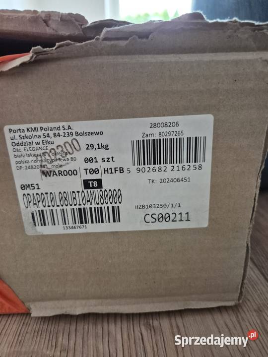 OŚCIEŻNICA REGULOWANA BIAŁA DO DRZWI Warszawa