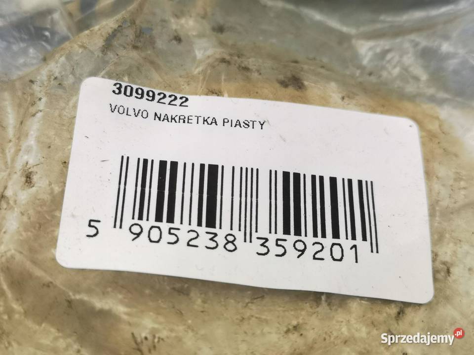 NAKRĘTKA PIASTY VOLVO NOWA ORYGINAŁ 3099222 sprzedam