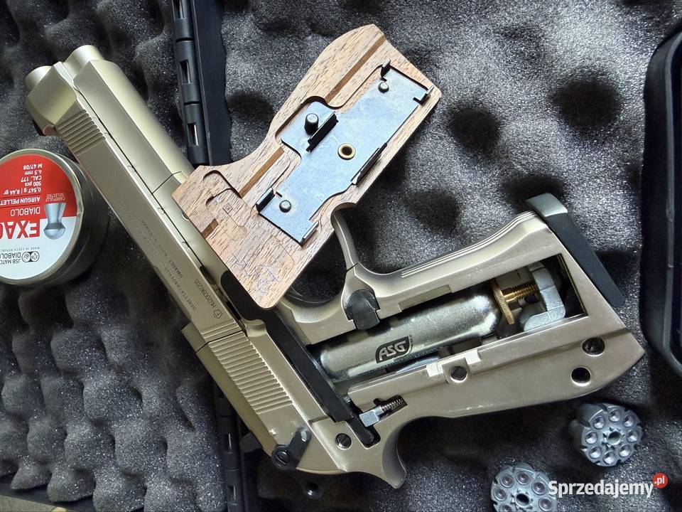 Umarex Beretta M 92 FS Nickel Wood wiatrówka Rzeszów sprzedam