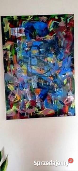 Abstrakcja kolorowa Warszawa