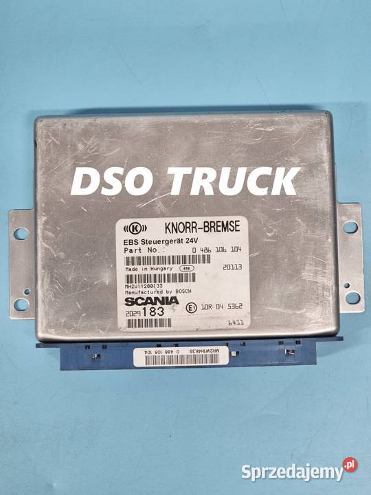 STEROWNIK EBS 2029183 KNORR BREMSE 0486106104 Zawichost sprzedam