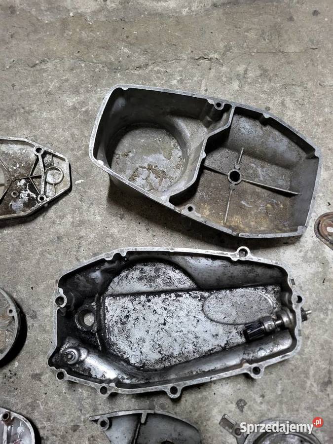 JAWA 350 części silnika dekle wał rolgaz wsk b1