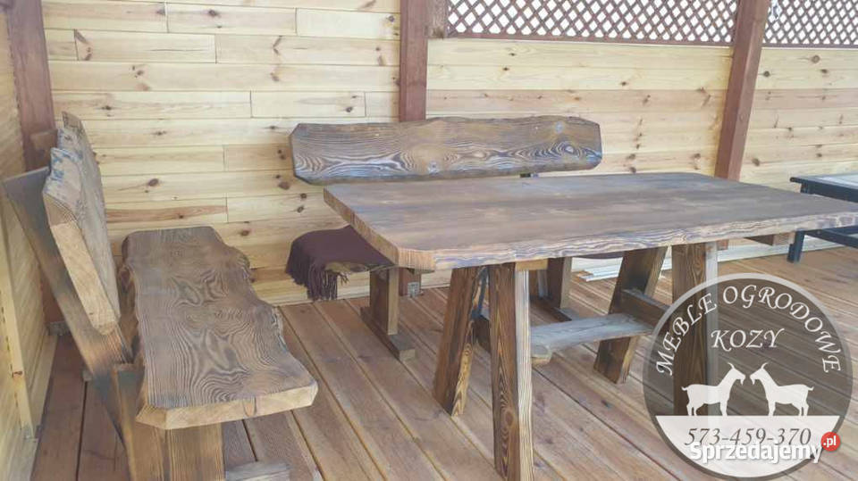 PROMOCJA Meble góralskie biesiadne z litego Meble ogrodowe Gdynia
