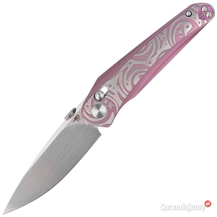 Nóż składany Bestech Mothus Purple Titanium Warszawa