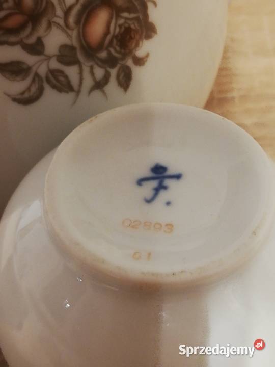 Porcelana Funstenberg dzbanek mlecznik filiżanki małopolskie sprzedam
