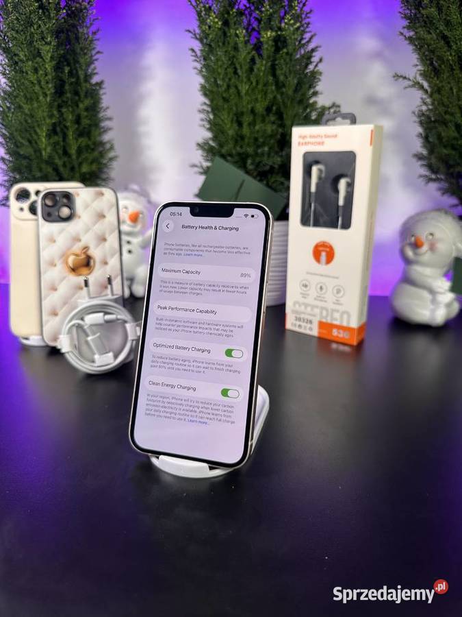 Apple iPhone 13 256GB Bateria 100 Stan Idealny