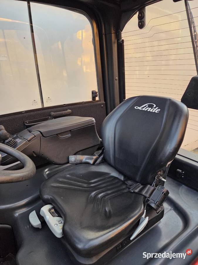 Wózek widłowy elektr Linde E16 Triplex pełna Radom