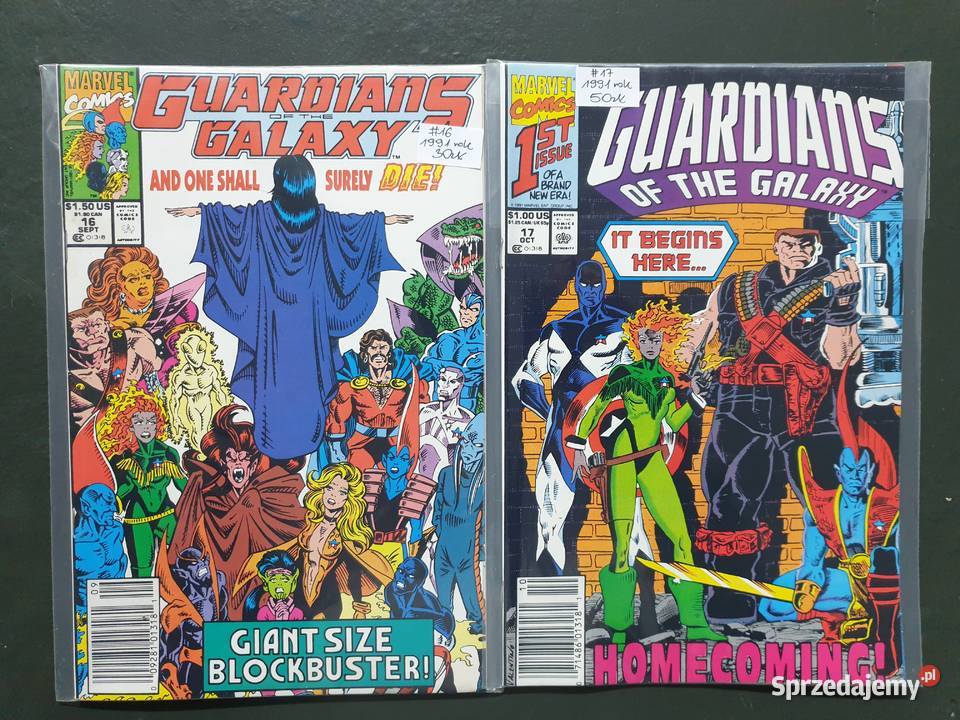 Guardians Of The Galaxy zestaw 13 komiksów Superbohaterowie Komiksy Gdynia