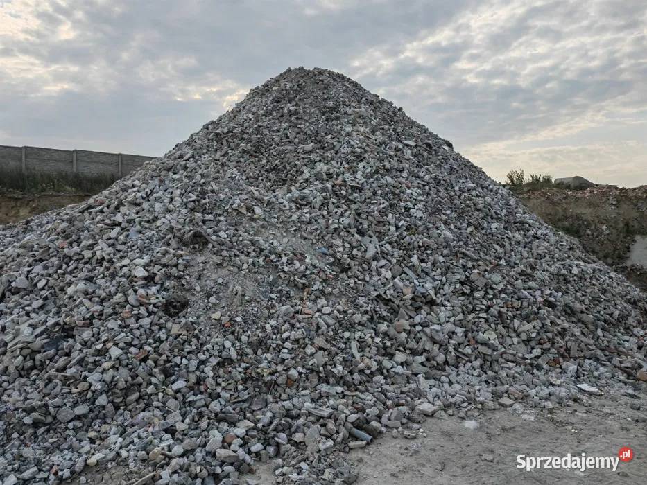 Gruz mielony mieszany przekrusz pomorskie Kielno