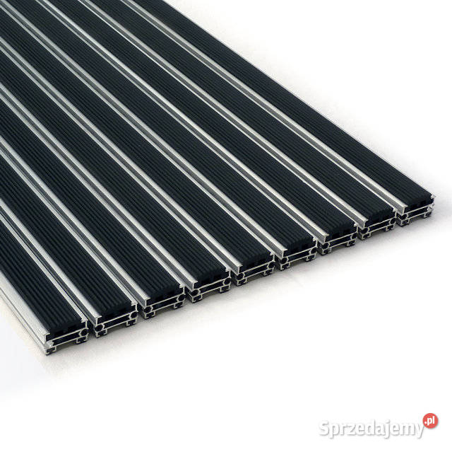 Wycieraczka wejściowa aluminiowa systemowa na śląskie Lubliniec