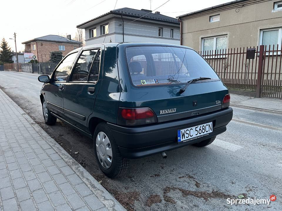 Renault Clio 1995 12 benzyna zadbany garażowany Clio Clio łódzkie Zgierz