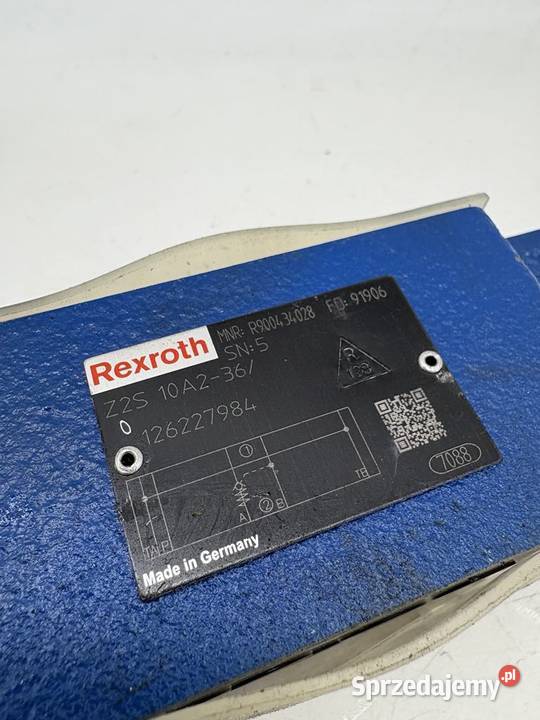 Rexroth R900434028 Z2S 10A236 Zawór zwrotny Pozostałe Warszawa