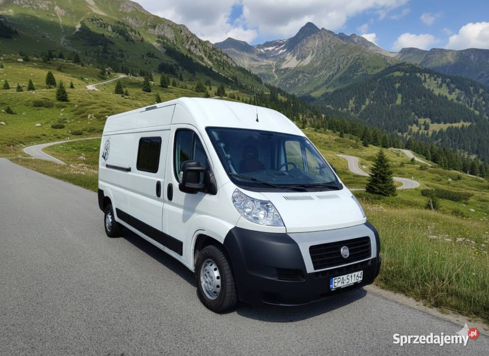 Wynajem Kamper Kampervan Fiat Ducato Łódź Konstantynów Łódzki