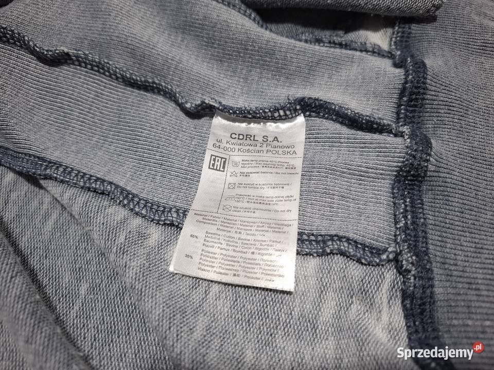 Bluza z kapturem długi rękaw cienka Coccodrillo Czeladź sprzedam