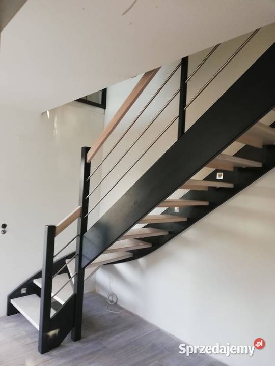 Schody drewniane jesionowe dębowe zachodniopomorskie Koszalin
